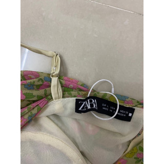 váy hoa lưới body zr