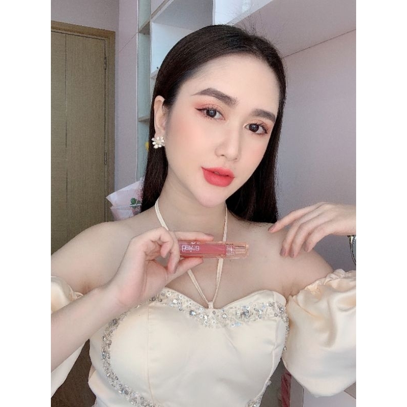 Son hồng đất, son kem màu hồng đất, son môi màu hồng đất, son chính hãng beana chất son siêu lỳ không trôi