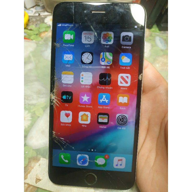 xác ip6 plus 16g vỡ màng hình