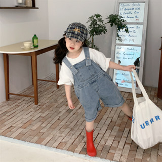 Yếm jean đùi năng động mát mẻ phong cách cho bé gái_Chankid's Clothing