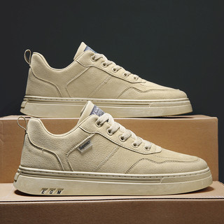 Giày sneaker nam, giày da nam thấp cổ da lộn - hàng mới về