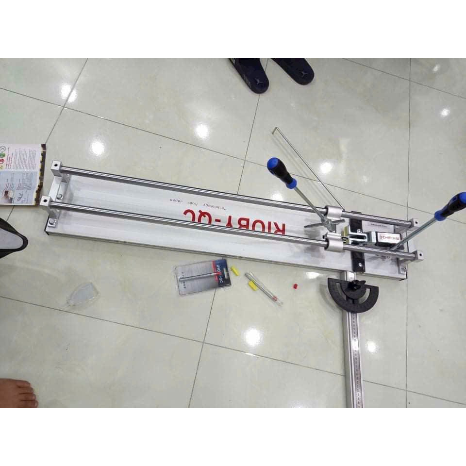 Bàn cắt gạch bằng tay RIOBY-QC 800, tặng kèm 3 lưỡi cắt-Bảo hành 6 tháng