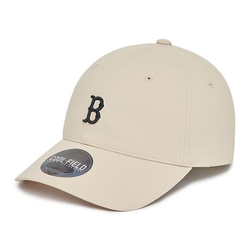 Mũ lưỡi trai MLB hàng xuất dư TAKAZ Nón kết thời trang cao cấp màu hồng và be thêu NY, Boston