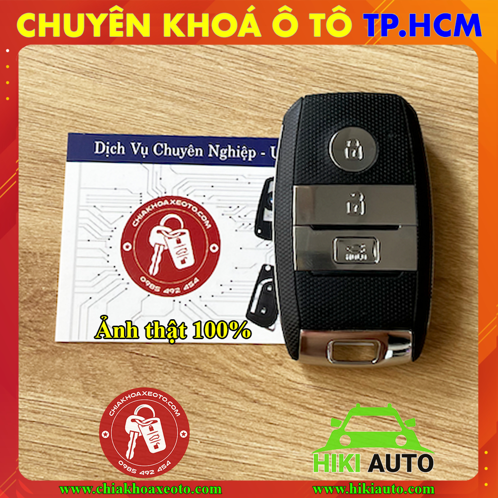 Vỏ chìa khoá Kia Sorento K3 3 nút, Vỏ chìa khoá thông minh nhựa ABS bền chắc chắn chuẩn như zin