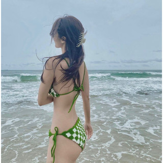 Set Bikini len móc phối ☘️☘️