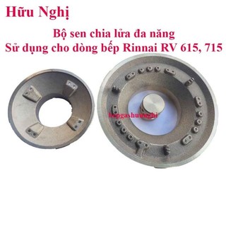 Mâm sen chia lửa bếp gas rinnai rv-615slim, rv-715slim