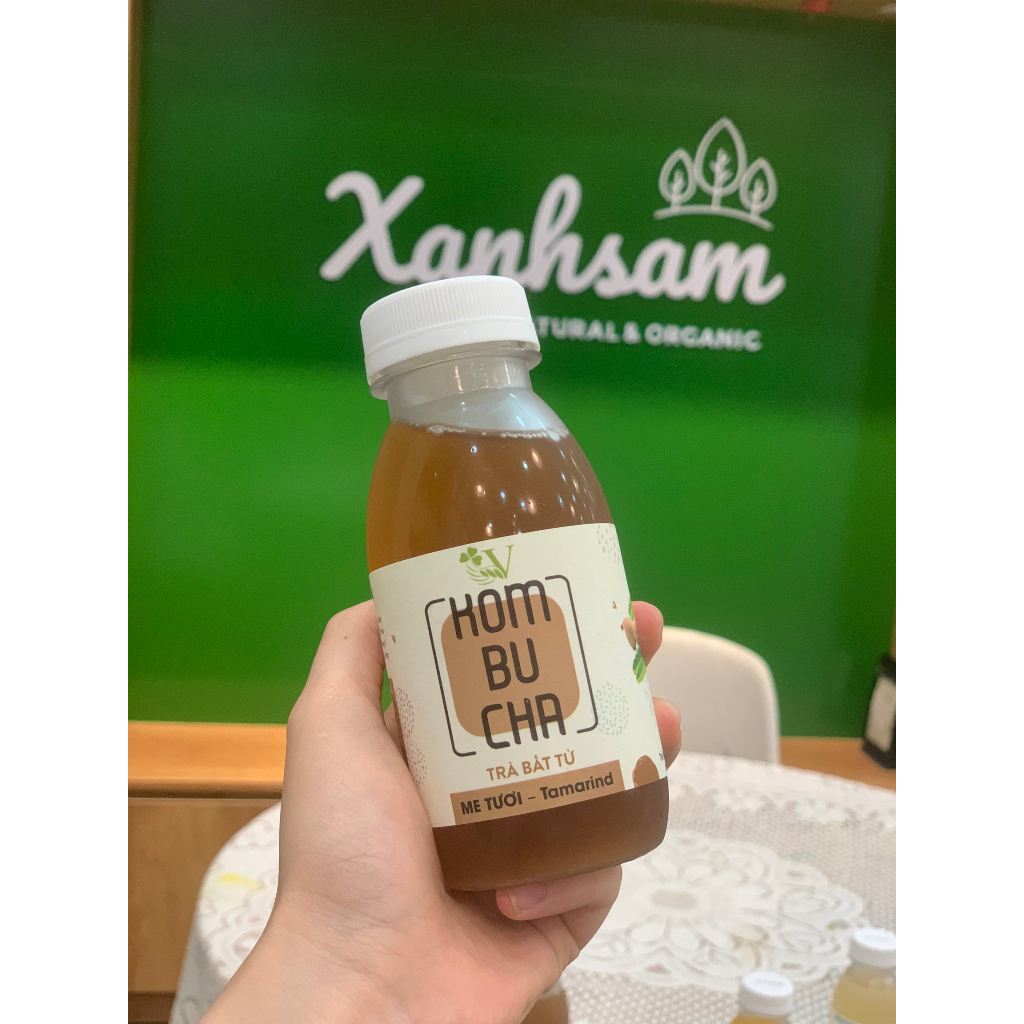 Trà Kombucha Bất Tử Vgreen - Xanh Sam Organic