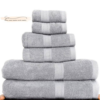 Khăn tắm xuất Châu Âu viền dí tơ tằm siêu rẻ kt 70×140cm