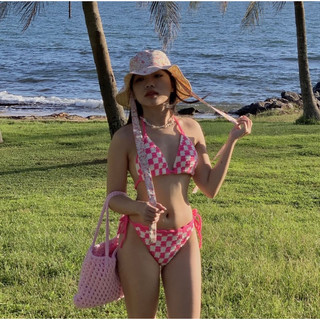 Set Bikini len móc phối ☘️☘️