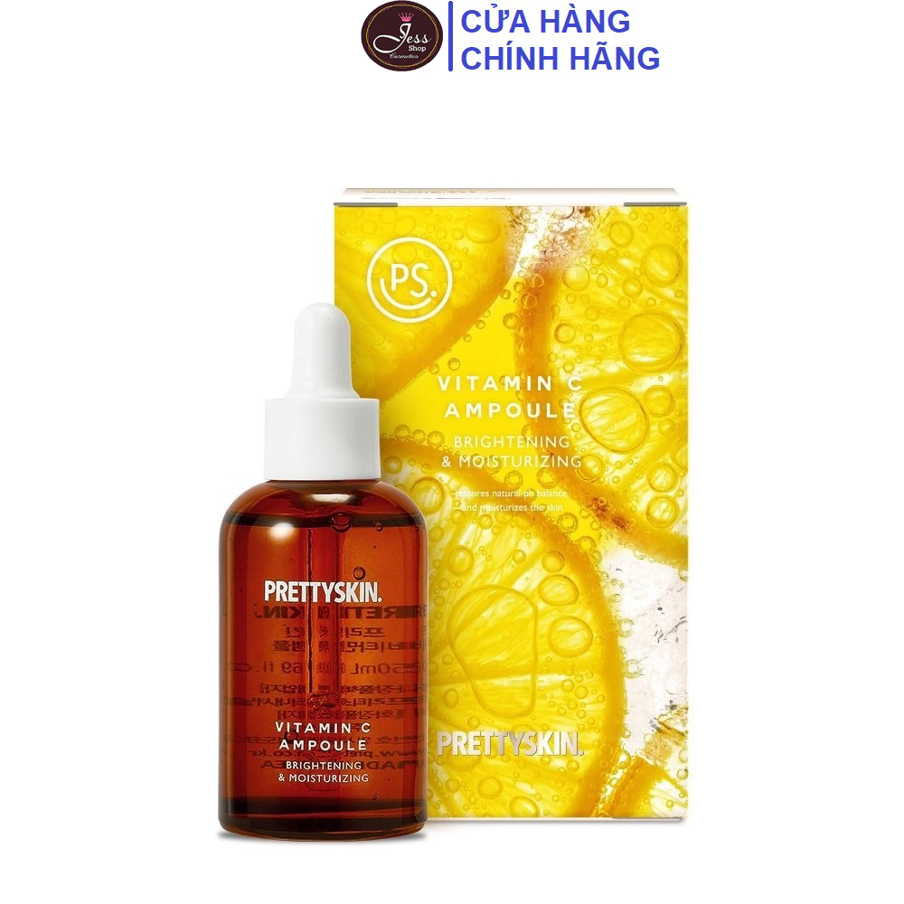 Tinh Chất Prettyskin Vitamin C Brightening & Moisturizing Ampoule 50ml