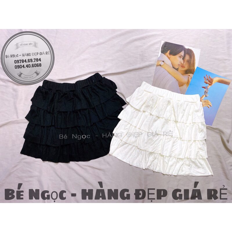 60- 80KG CHÂN VÁY DẬP LY 4 TẦNG - CHÂN VÁY FROM TO - CHÂN VÁY BIGSIZE