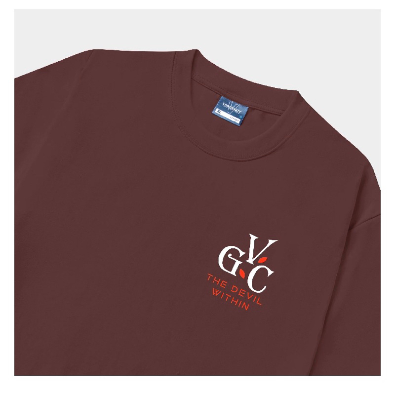 Áo thun Vergency chính hãng Devil Dark Brown