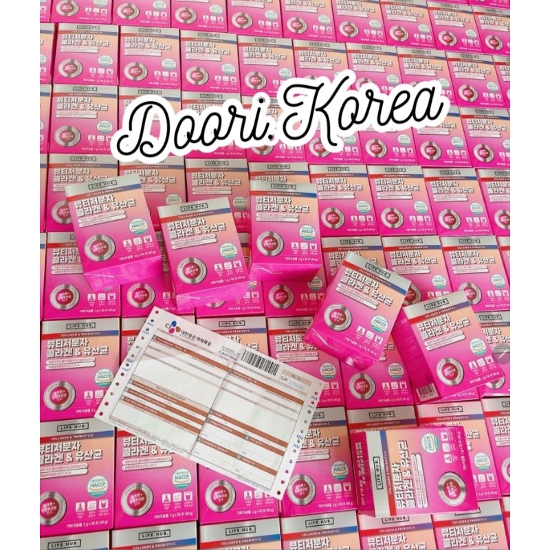 COLLAGEN & PROBIOTICS - LIFE HUB CHÍNH HÃNG DATE MỚI 2025 đủ bill