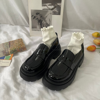 Giày Loafer Nữ PongShoes Phong Cách Hàn Quốc Dễ Thương- FULL BOX- Mã 1532