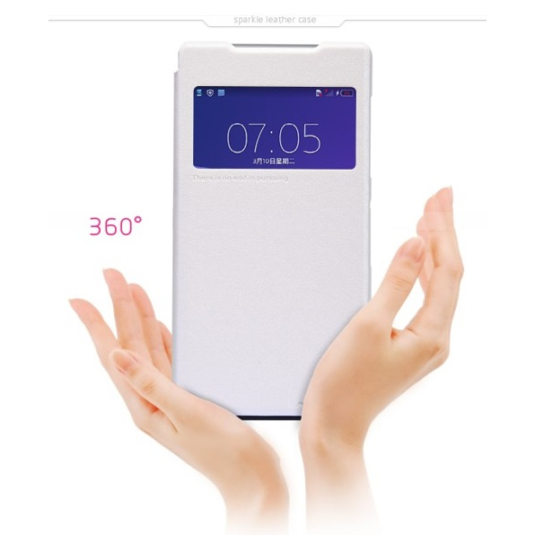 Bao da Z2 L50 Sony Xperia hiệu Nillkin Sparkle