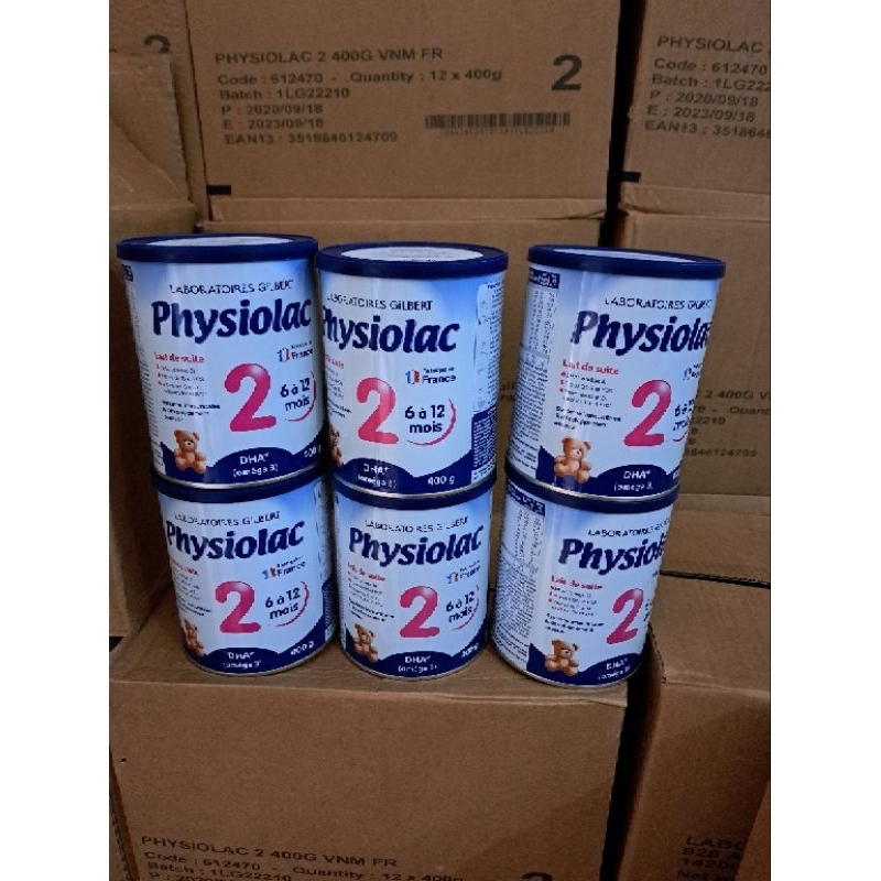 Combo 12 hộp physiolac số 2