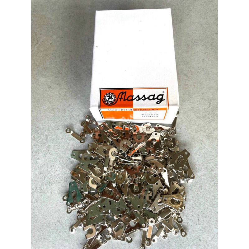 5 móc quần tây của Séc, không gỉ sét.