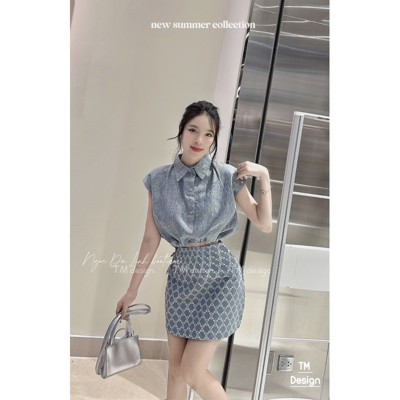 Chân váy bò ngắn VIP