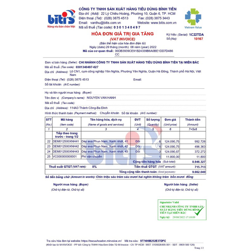 Sandan EVA full bitis NAMđi học đi du lịch đi chơi
