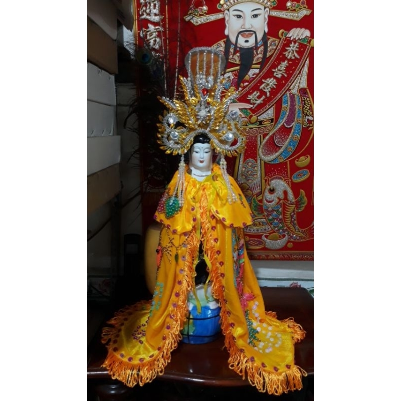 BỘ ÁO VÀ MÃO MẸ ĐỊA MẪU CAO 50CM