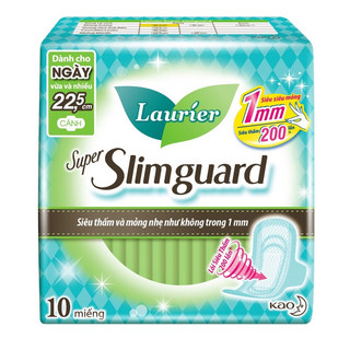 Băng vệ sinh laurier siêu mỏng 1mm 10 miếng/ 20 miếng