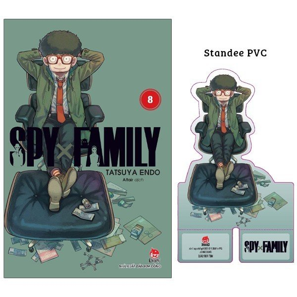Truyện Spy x Family Tập 8 (Tặng kèm Standee) - Tntmanga