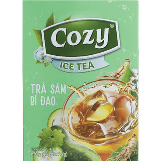 Trà Cozy hương sâm bí đao  dạng hòa tan hộp 240G (16 gói x 15g)