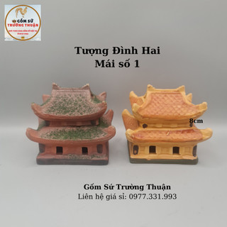 Đình Làng Bắc Bộ - Phụ kiện trang trí tiểu cảnh hồ cá, bể cá, hòn non bộ, sân vườn