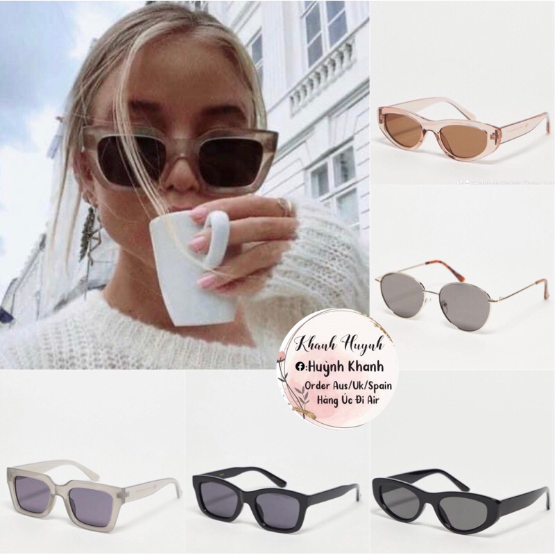 (Đủ Bill) Kính thời trang Mango sunglasses Auth Uk