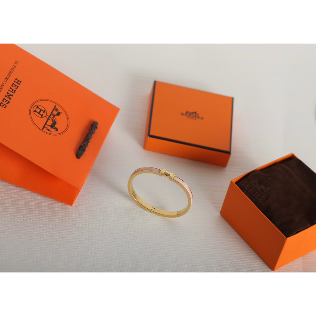 Vòng tay nữ Hermes HM phối màu thanh lịch, sành điệu