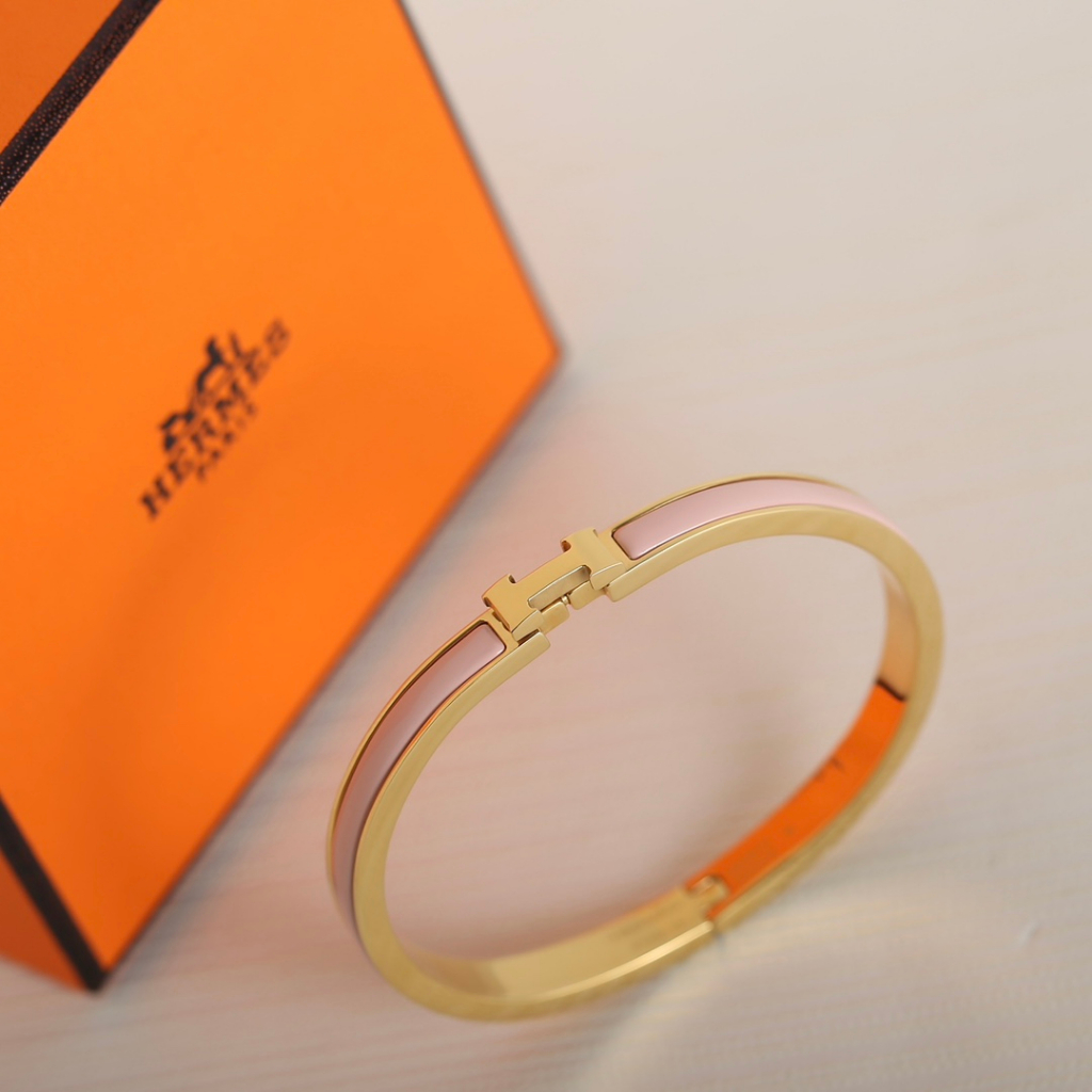 Vòng tay nữ Hermes HM phối màu thanh lịch, sành điệu