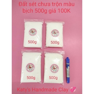 500g đất sét chưa trộn màu.