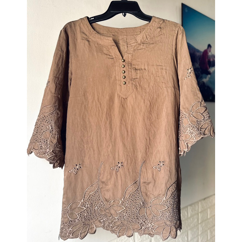 Áo Xô Suông Thêu