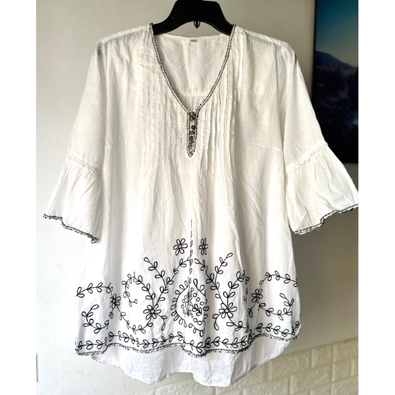 Áo Xô Suông Thêu