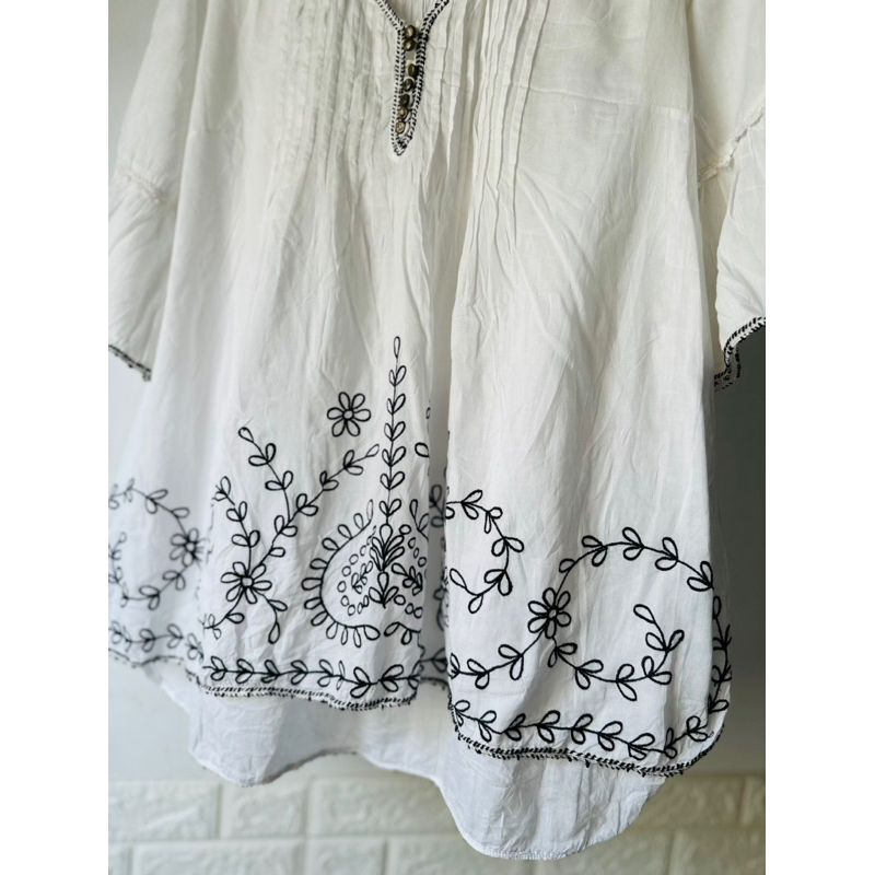 Áo Xô Suông Thêu