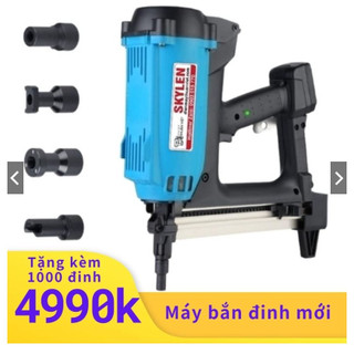 Máy bắn đinh gas new 2023 tặng hộp đinh 25mm ( HCM giao siêu tốc)