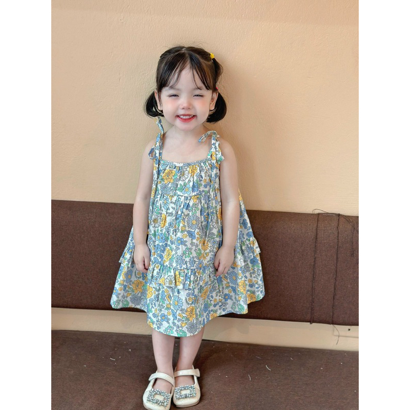 Váy Dây Maxi Xinh Xắn Cho Bé Gái - Niaki