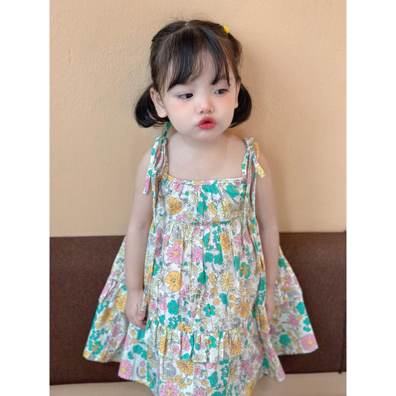 Váy Dây Maxi Xinh Xắn Cho Bé Gái - Niaki