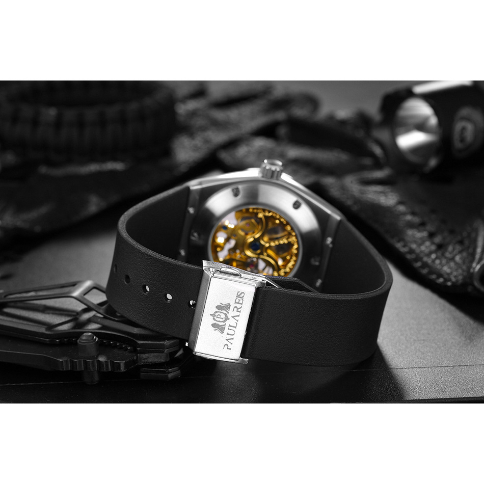 Đồng hồ cơ Automatic PAULAREIS Skeleton PL03