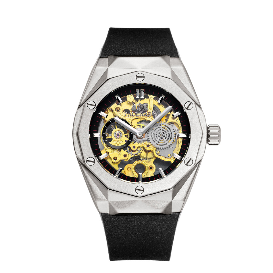 Đồng hồ cơ Automatic PAULAREIS Skeleton PL03