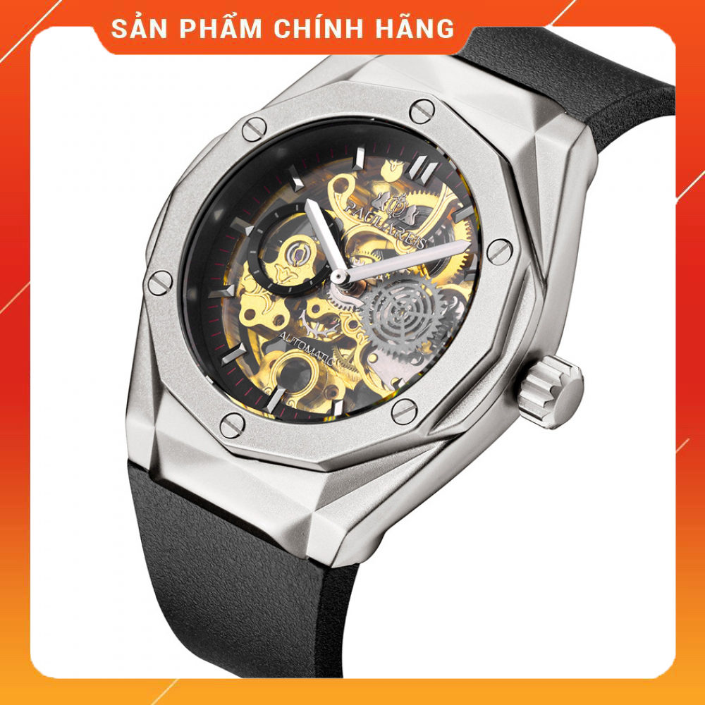 Đồng hồ cơ Automatic PAULAREIS Skeleton PL03