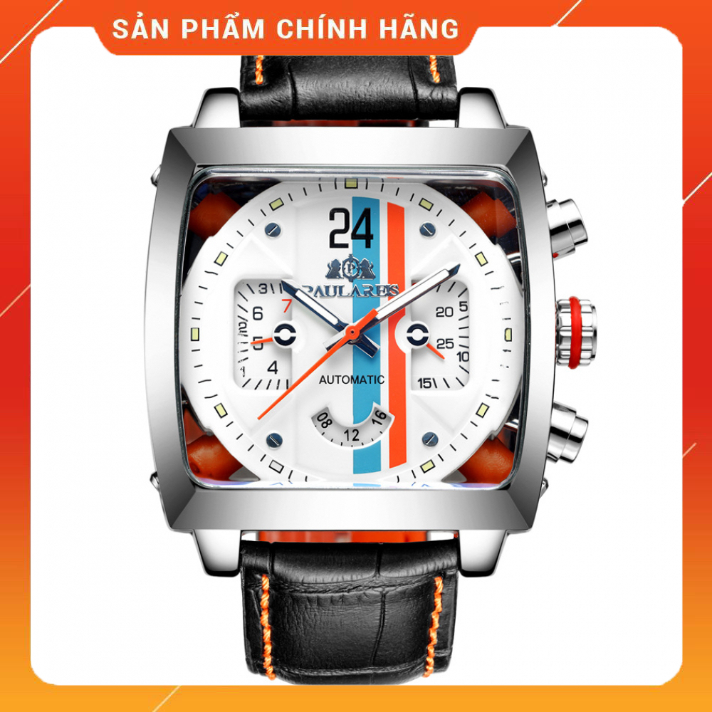Đồng hồ cơ Automatic PAULAREIS Monte-Carlo PL05