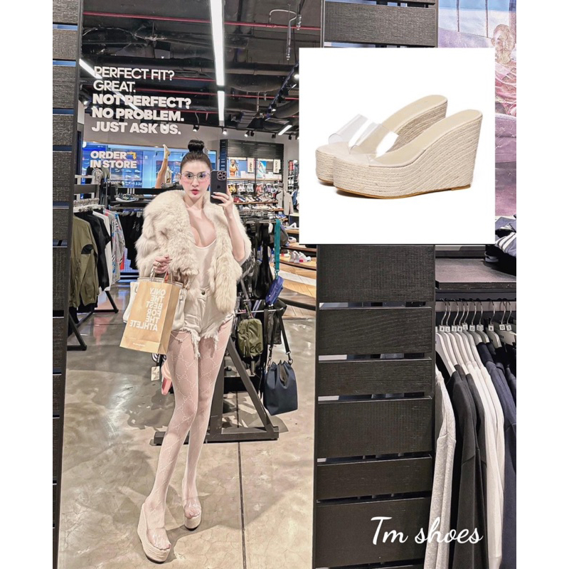 Dép xuồng cói quai trong - Hàng sẵn