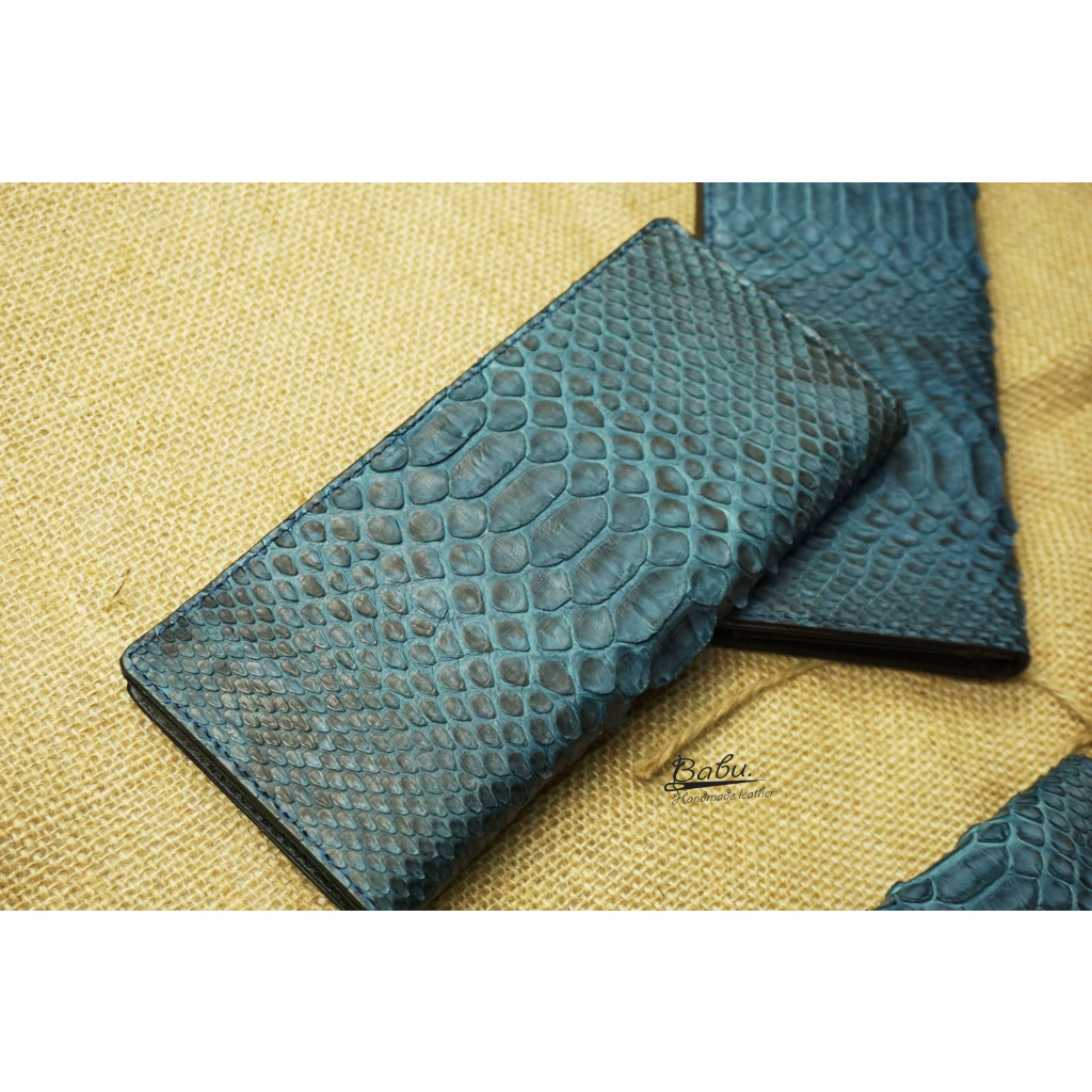 VÍ DÀI DA TRĂN NHẬP KHẨU, VÍ NAM DA THẬT DÁNG DÀI SANG TRỌNG WL090