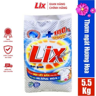 Bột giặt lix 5.5kg