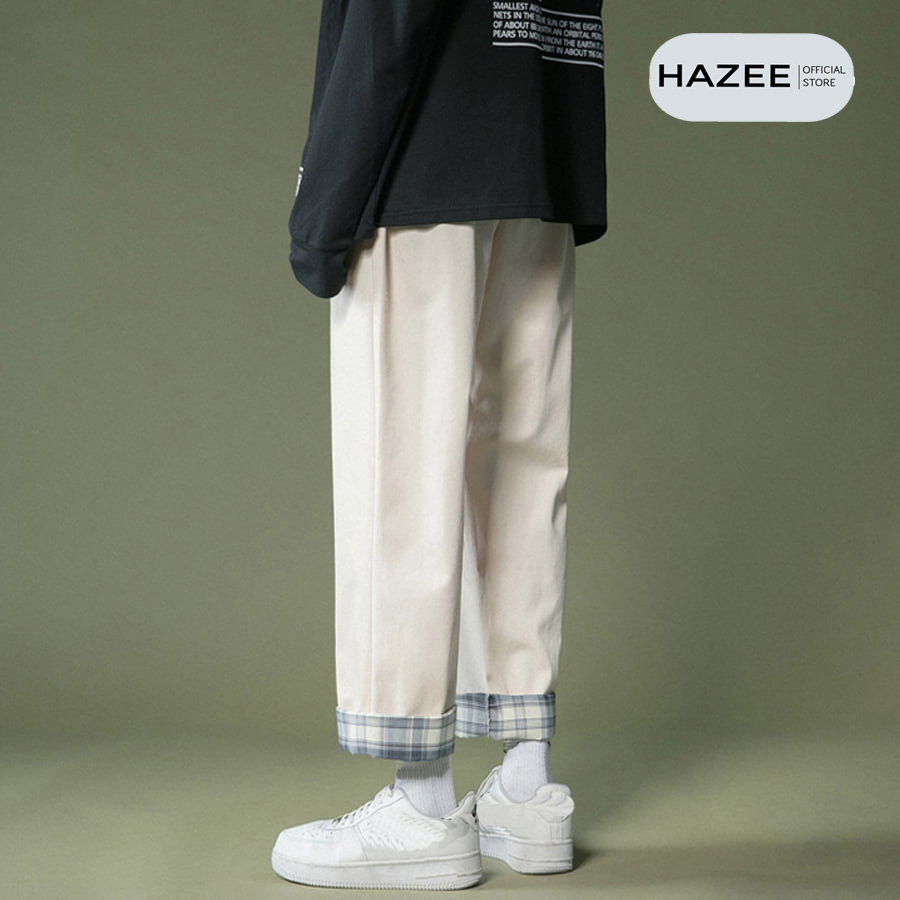 Quần Baggy Nam Nữ HAZEE Unisex chất liệu jean denim co giãn phong cách Hàn style trẻ trung