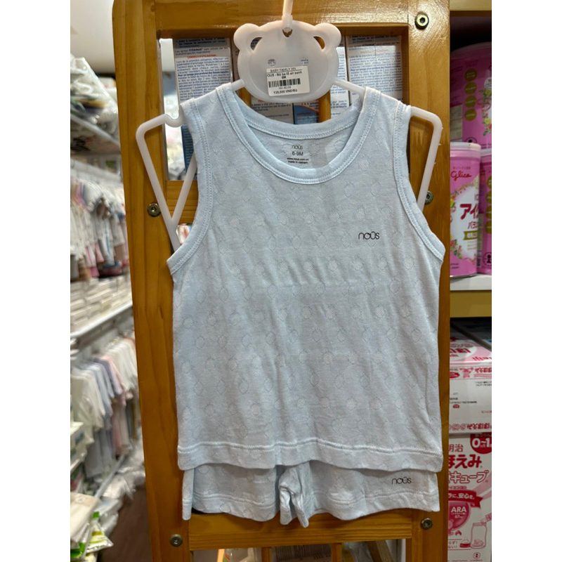 Bộ Nous ba lỗ in hình