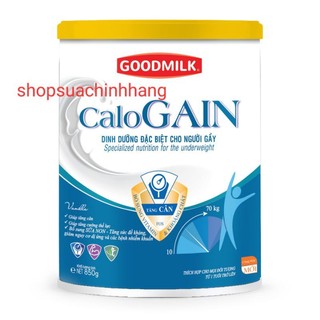 Sữa bột Goodmilk GAIN Dành cho người gầy Bổ sung sữa non - lon 900gr
