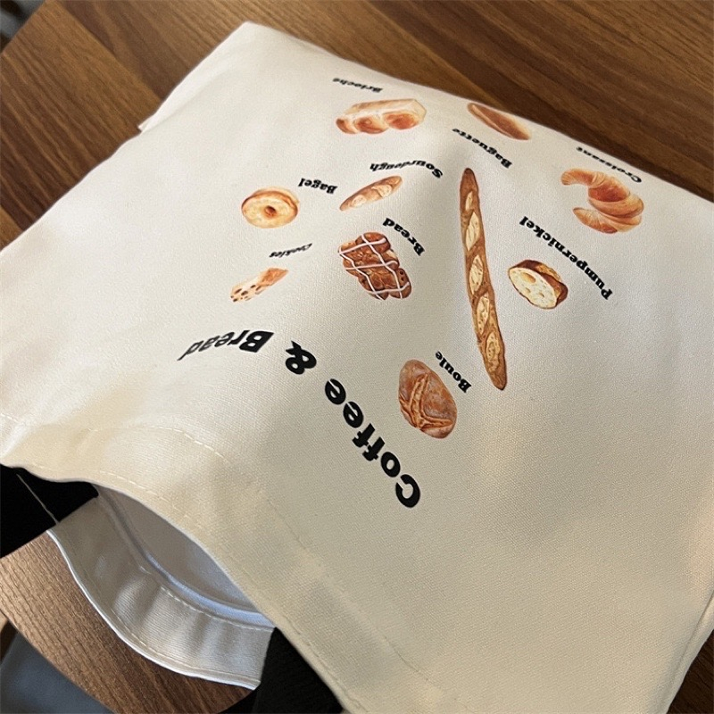 Túi tote canvas - Bread Canvas Tote