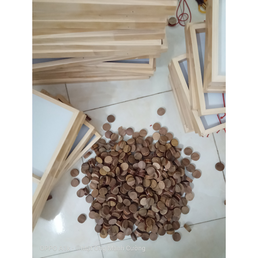 Bộ cờ búng. Cờ búng xuyên lỗ. Kích thước 46x23x3